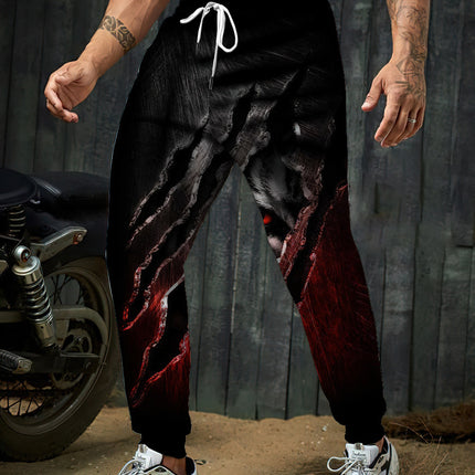 3D Digital Printing Men's Trousers Sports Pants