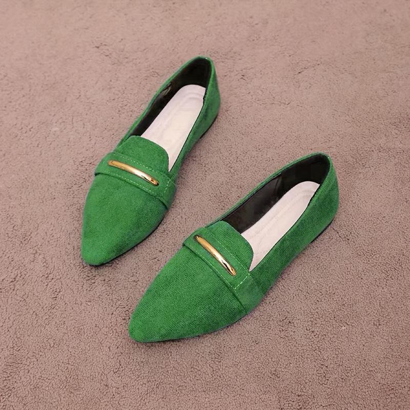 Women's Casual Flat Pointed Toe Pumps
