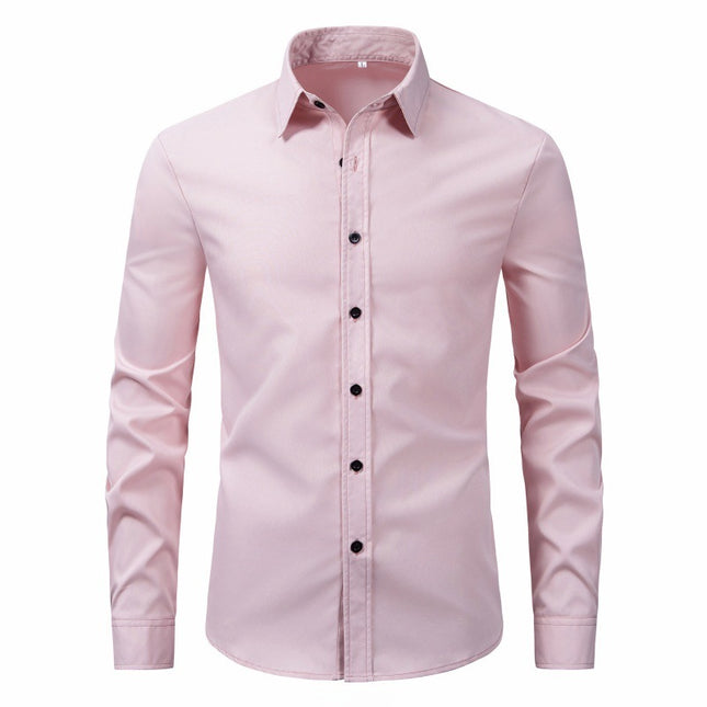 Fashion Slim Men's Long Sleeve Shirt