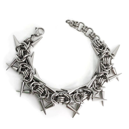 Niche Punk Heavy-duty Bracelet And Necklace