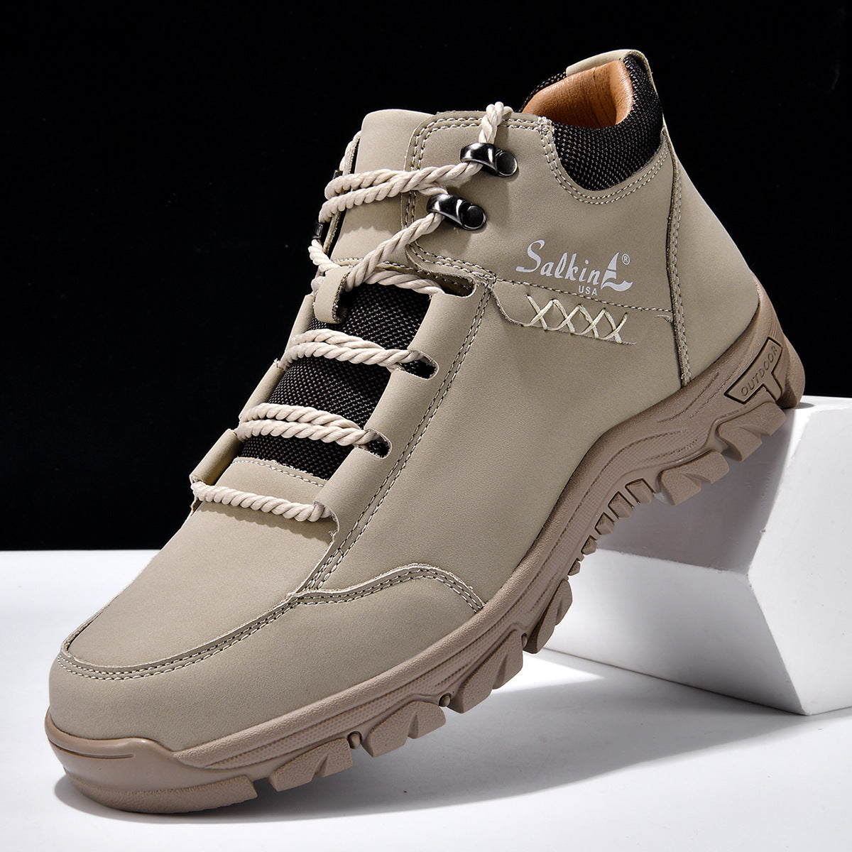 Mid-calf Vintage Men's Outdoor Casual Shoes