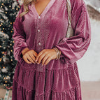 Meadow Mauve / 1X / 85%Polyester+10%Metallized fibres+5%Elastane