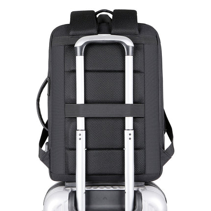 Multi-functional Black Breathable Laptop Backpack