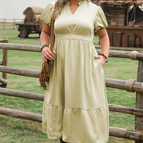 Laurel Green / 1X / 90%Polyester+10%Elastane
