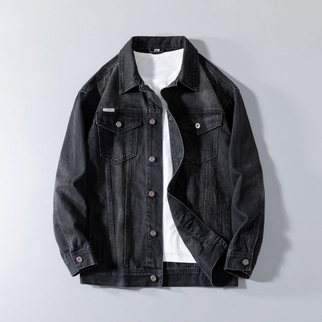 Heavy Industry Retro Denim Jacket Men