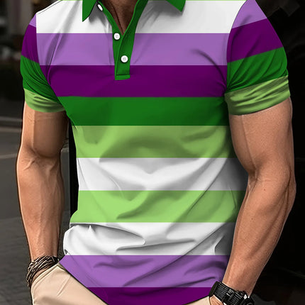 Fashion Digital Printing Men's Business Casual Top