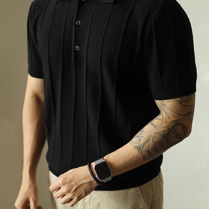 American T-shirt Young Solid Color BASIC Top Men