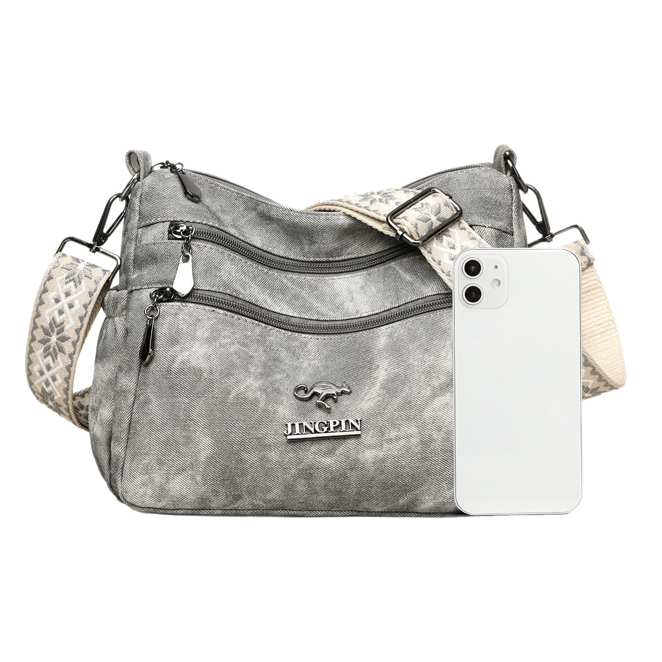 Fashion Shoulder Bag Women's Bag Large Capacity Soft Leather Textured Tote