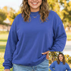 Dark Blue / 1X / 65%Polyester+35%Cotton
