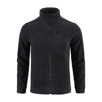 Camouflage Fleece Double-sided Polar Fleece Cardigan