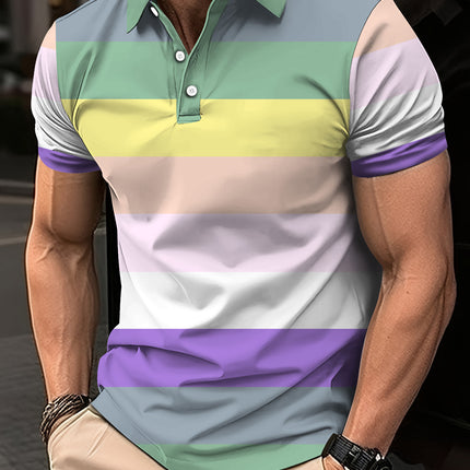 Fashion Digital Printing Men's Business Casual Top