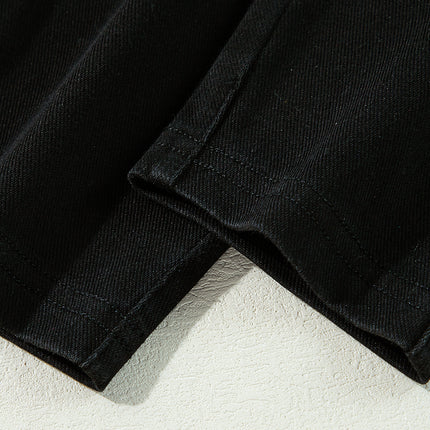 Black Solid Color High Waist Stretchy Slim Fit Jeggings
