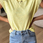 Yellow Cream / S / 65%Polyester+35%Cotton