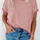 Light Pink / S / 75%Polyester+20%Viscose+5%Elastane