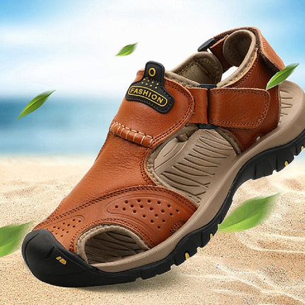 Summer Closed Toe Casual Beach Shoes Men
