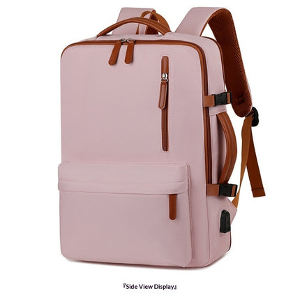 Business Travel Laptop Bag With Dual-Shoulder USB Charging Port
