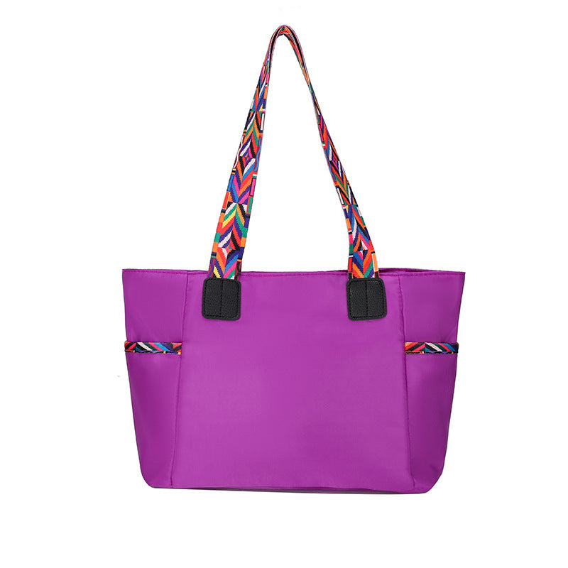 Women's Oxford Cloth Bag Portable And Fashion Shoulder Bag