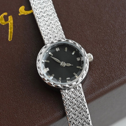 Mid-ancient Simple Retro Special Interest Light Luxury Small Golden Watch Women