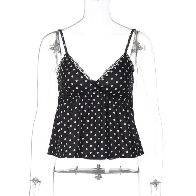 Fashionable Printed Vest Top For Women