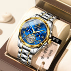 Golden And Blue Surface