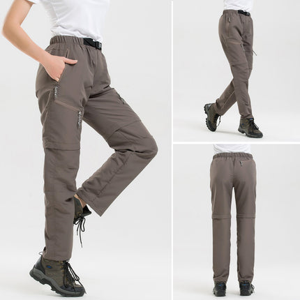 Outdoor Sports Detachable Two-piece Mountaineering Quick-dry Pants