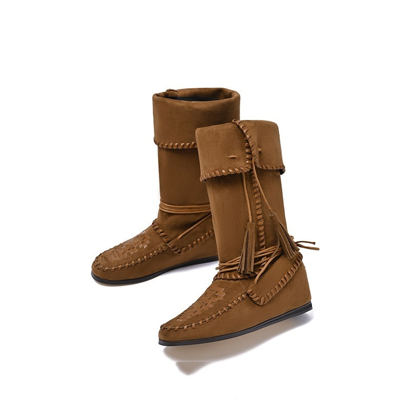 Slimming Sense Of Relaxation Western Cowboy Boot