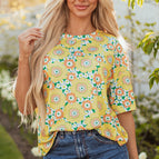 Yellow / S / 95%Polyester+5%Elastane