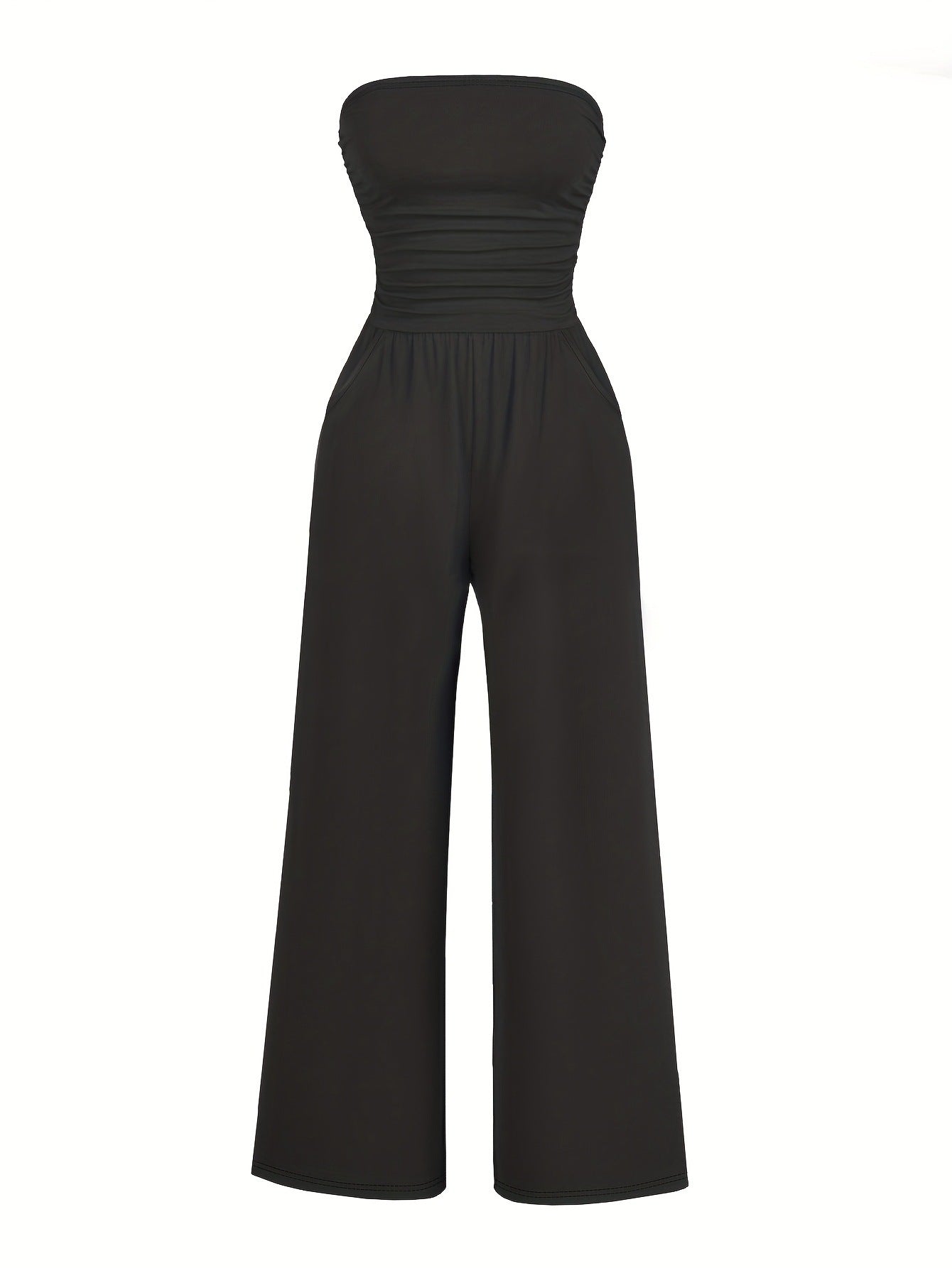 Strapless Without Belt Pockets One-piece Four Seasons Machine Washable