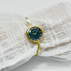 Gold Shell Black Surface