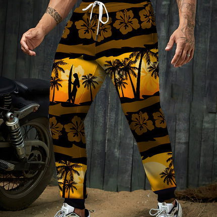 3D Digital Printing Men's Trousers Sports Pants