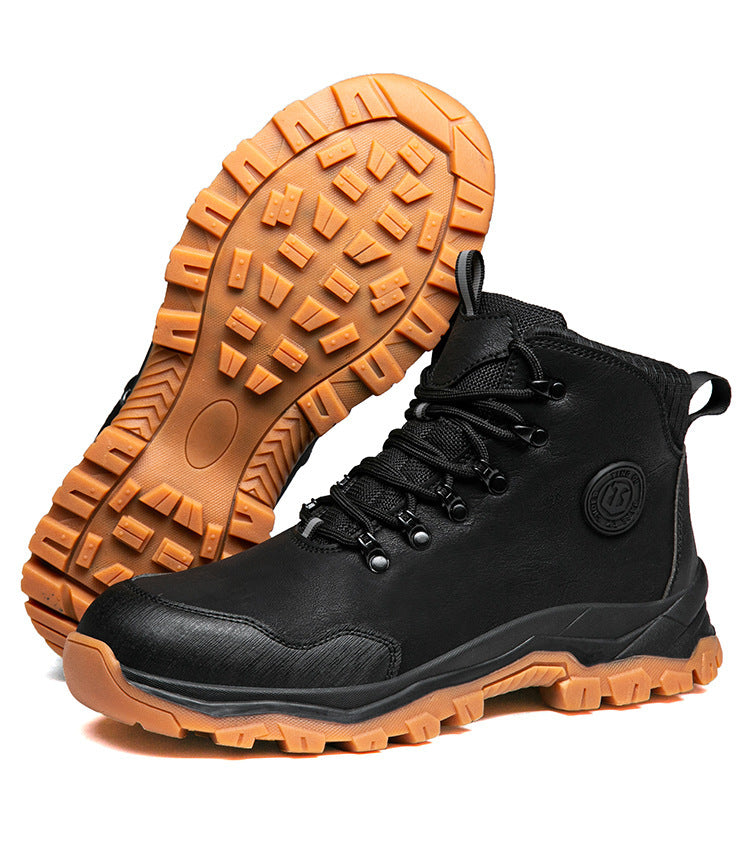 Thick Wear-resistant Non-slip Breathable Lightweight Steel Toe Shoes