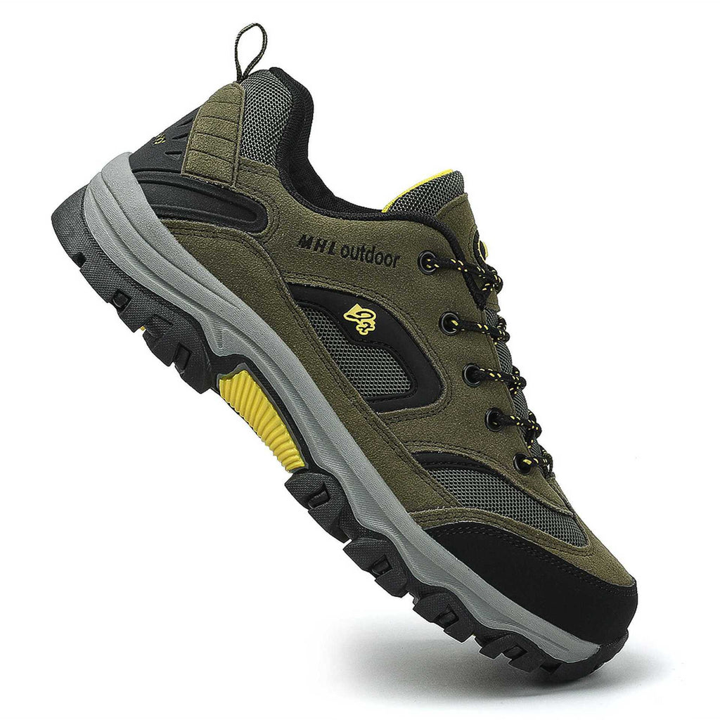 Soft Bottom Large Size Men's Waterproof Non-slip Mountain Climbing Sneakers