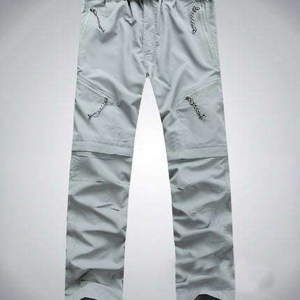 Outdoor Sports Detachable Two-piece Mountaineering Quick-dry Pants